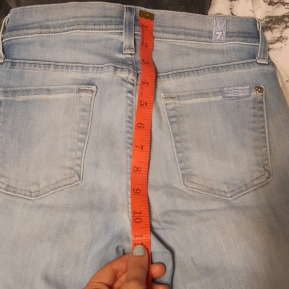 Iightwash 7 for all mankind skinny - Picture 7 of 9